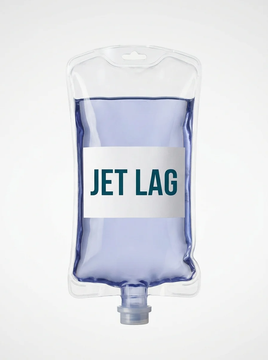 Jet Lag IV | Land. Recover. Go. bag
